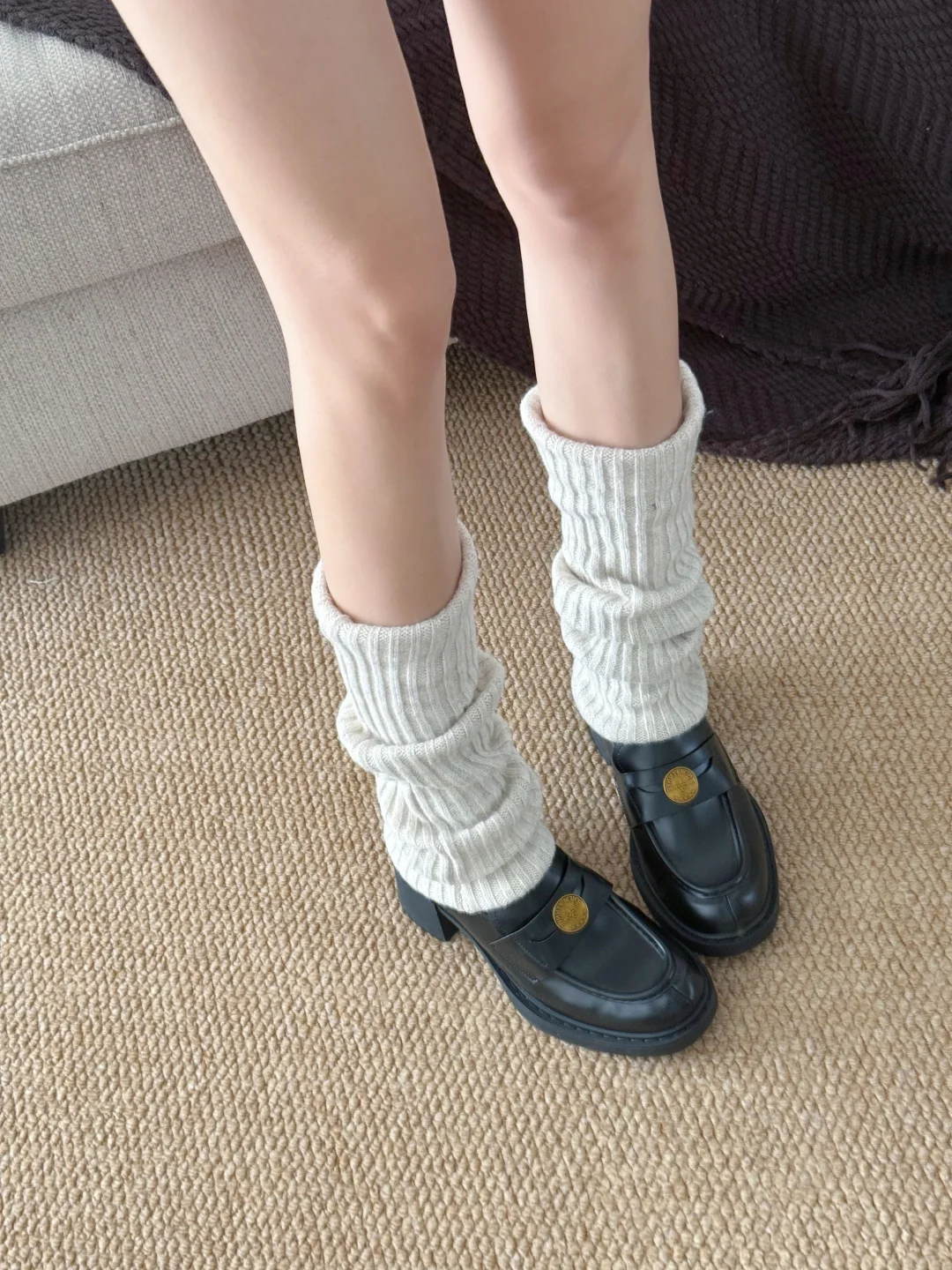 看！我挖到的小腿袜