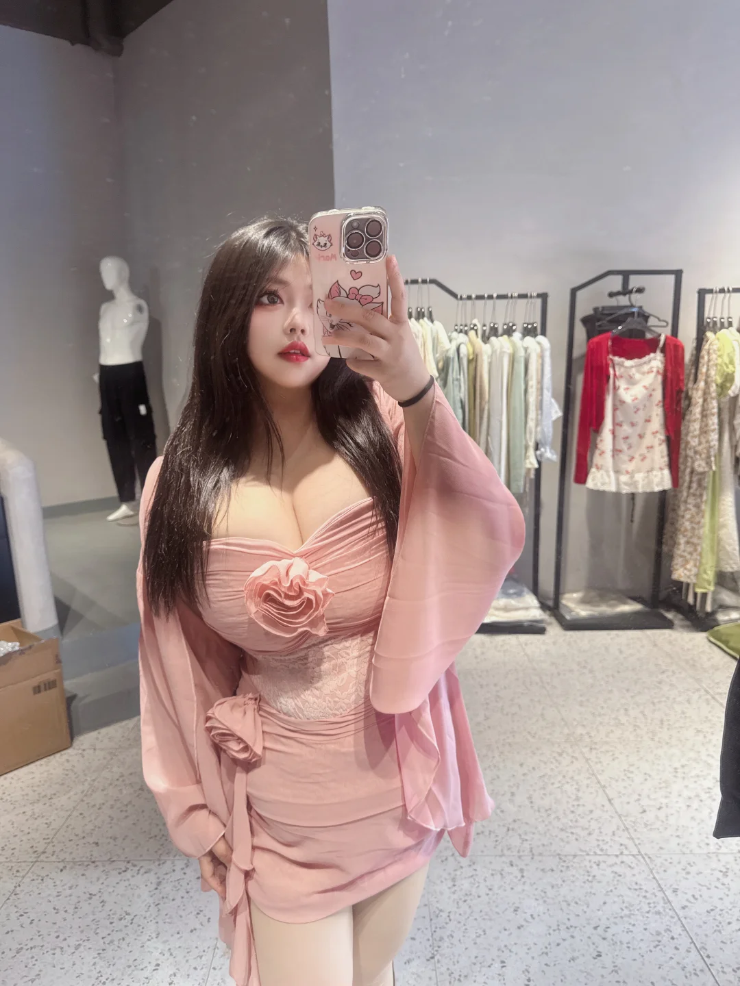 BBW也可以穿的粉粉嫩嫩