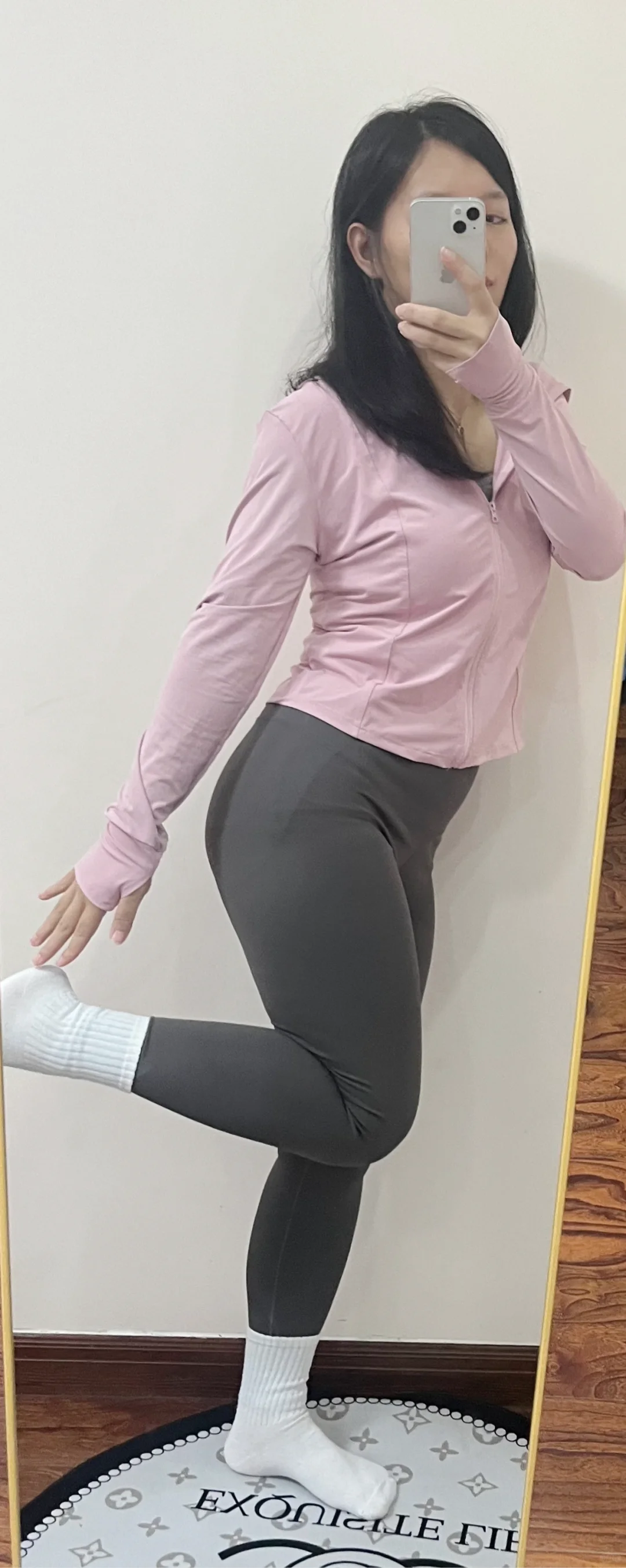 听劝系列！第一次挑战瑜伽裤怎么样？