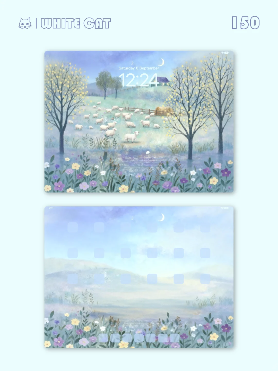 数羊｜平板壁纸