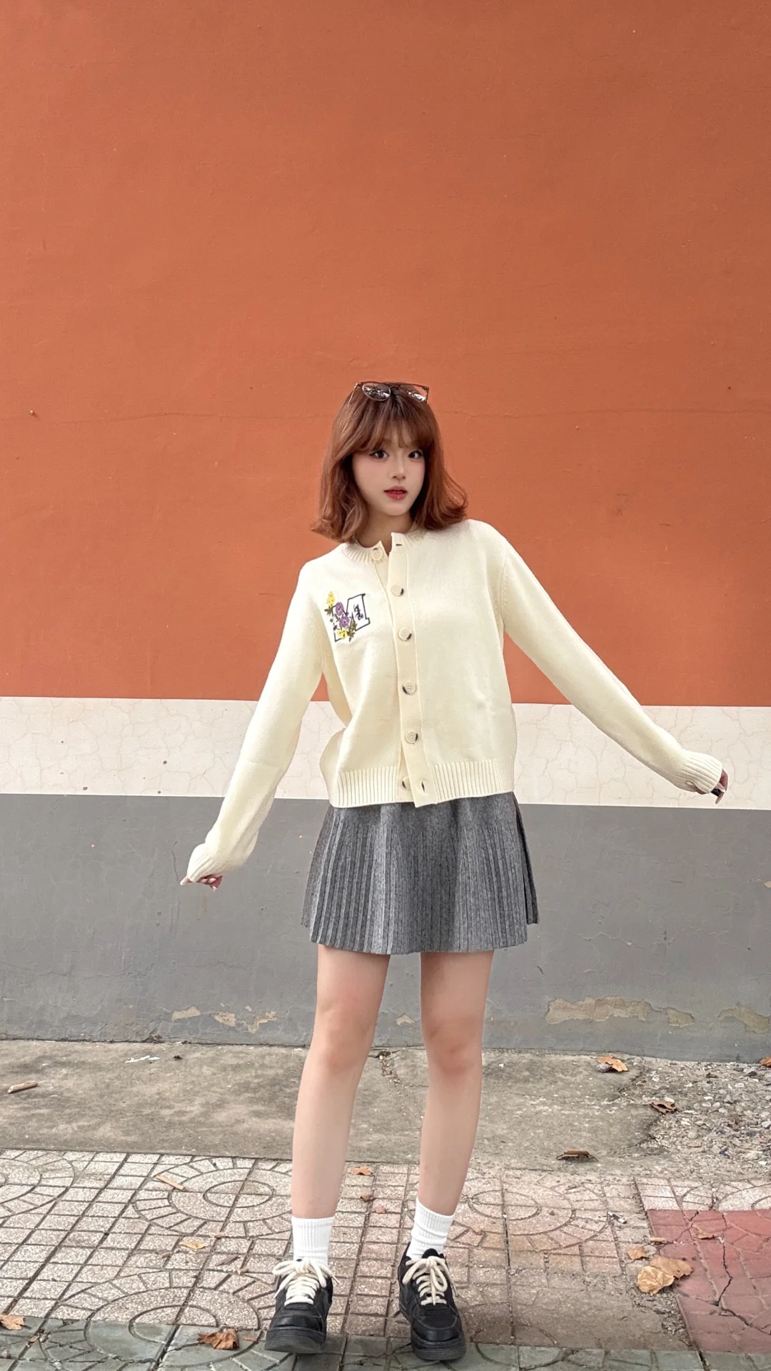 小白袜和校园风太适配了