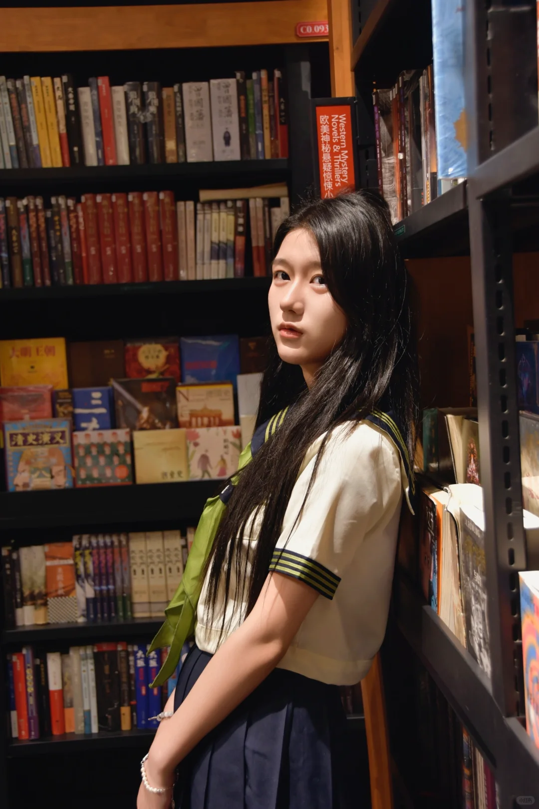 图书馆jk 电影感来了！