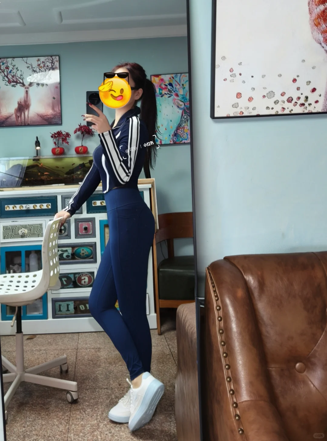 板鞋➕瑜伽裤打几分