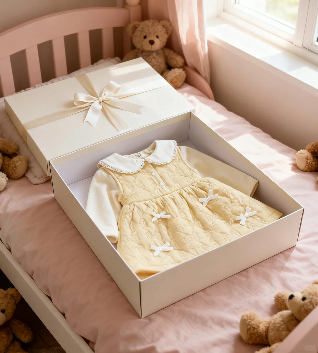 女宝秋冬穿搭 这套装也太让人心动了💖