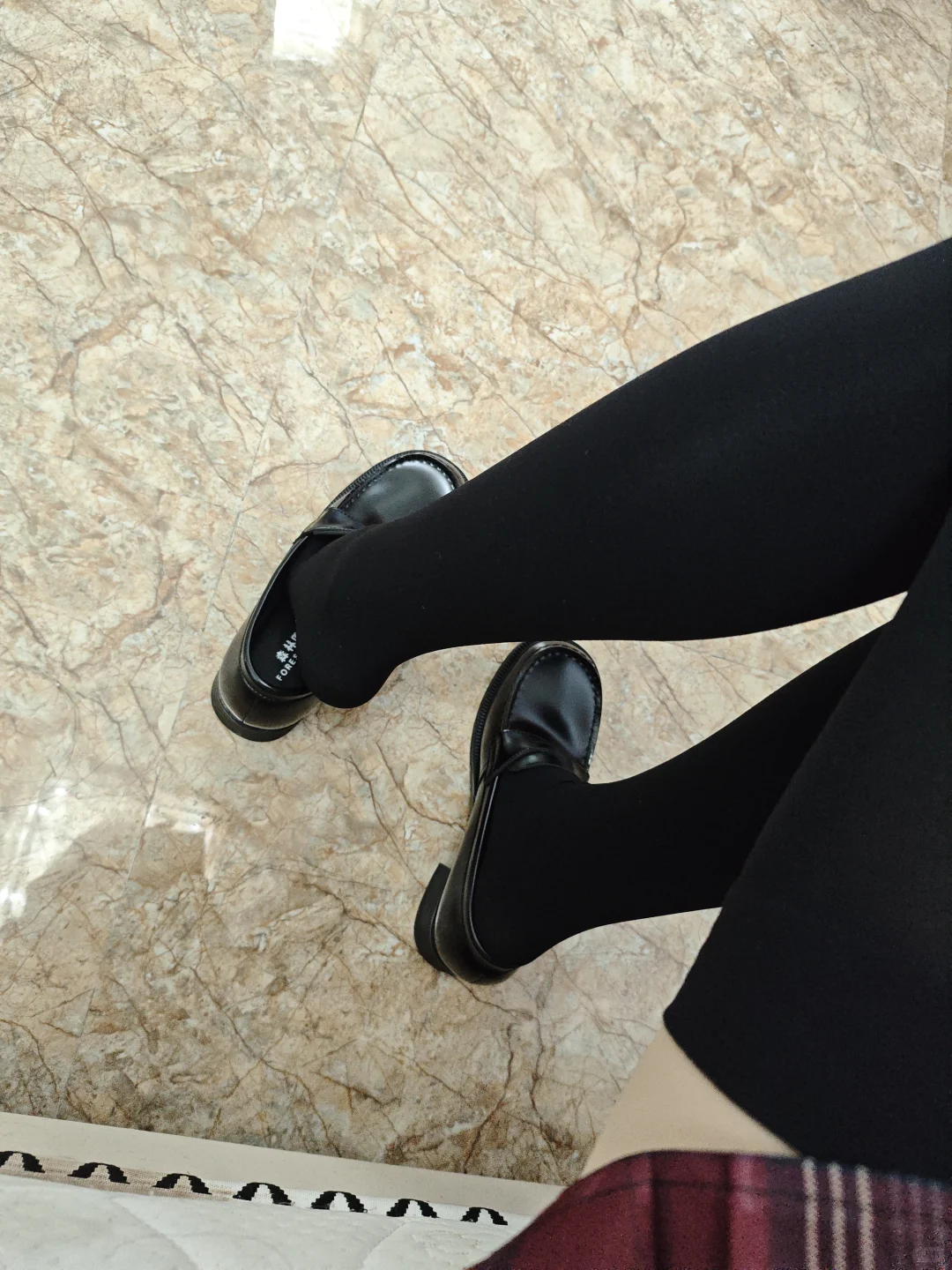 现代裹小脚之双层光腿神器+丝袜+压力过膝袜