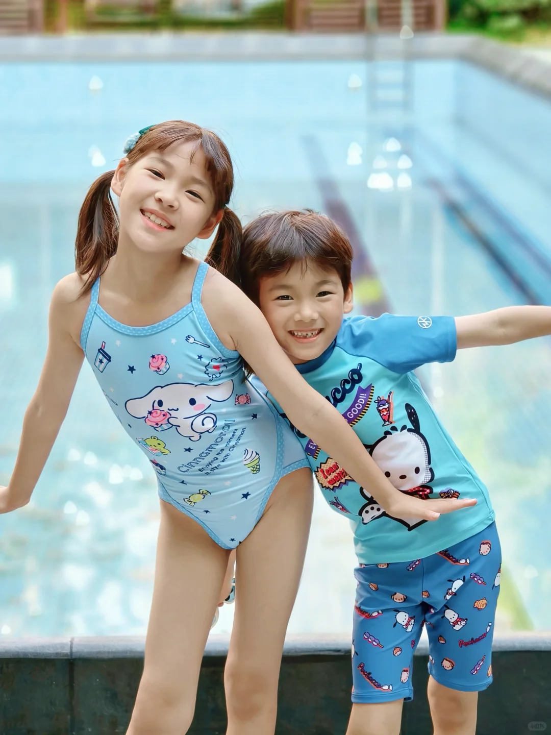 👫三丽鸥姐弟の夏日暴击！泳衣萌度超标啦💦