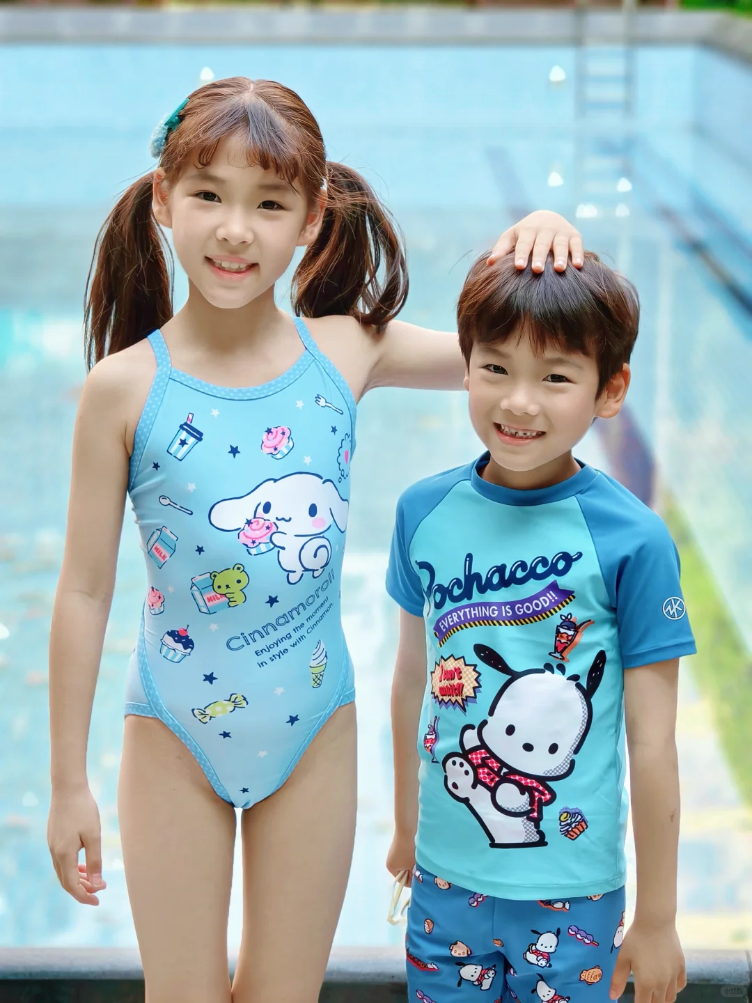 👫三丽鸥姐弟の夏日暴击！泳衣萌度超标啦💦