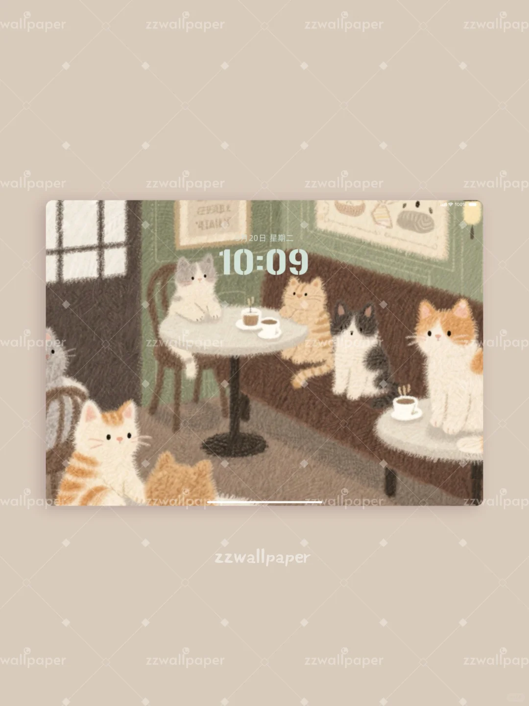 ♡ 𝐷𝑒𝑠𝑠𝑒𝑟𝑡 𝐷𝑎𝑦 ☕️ ｜平板壁纸