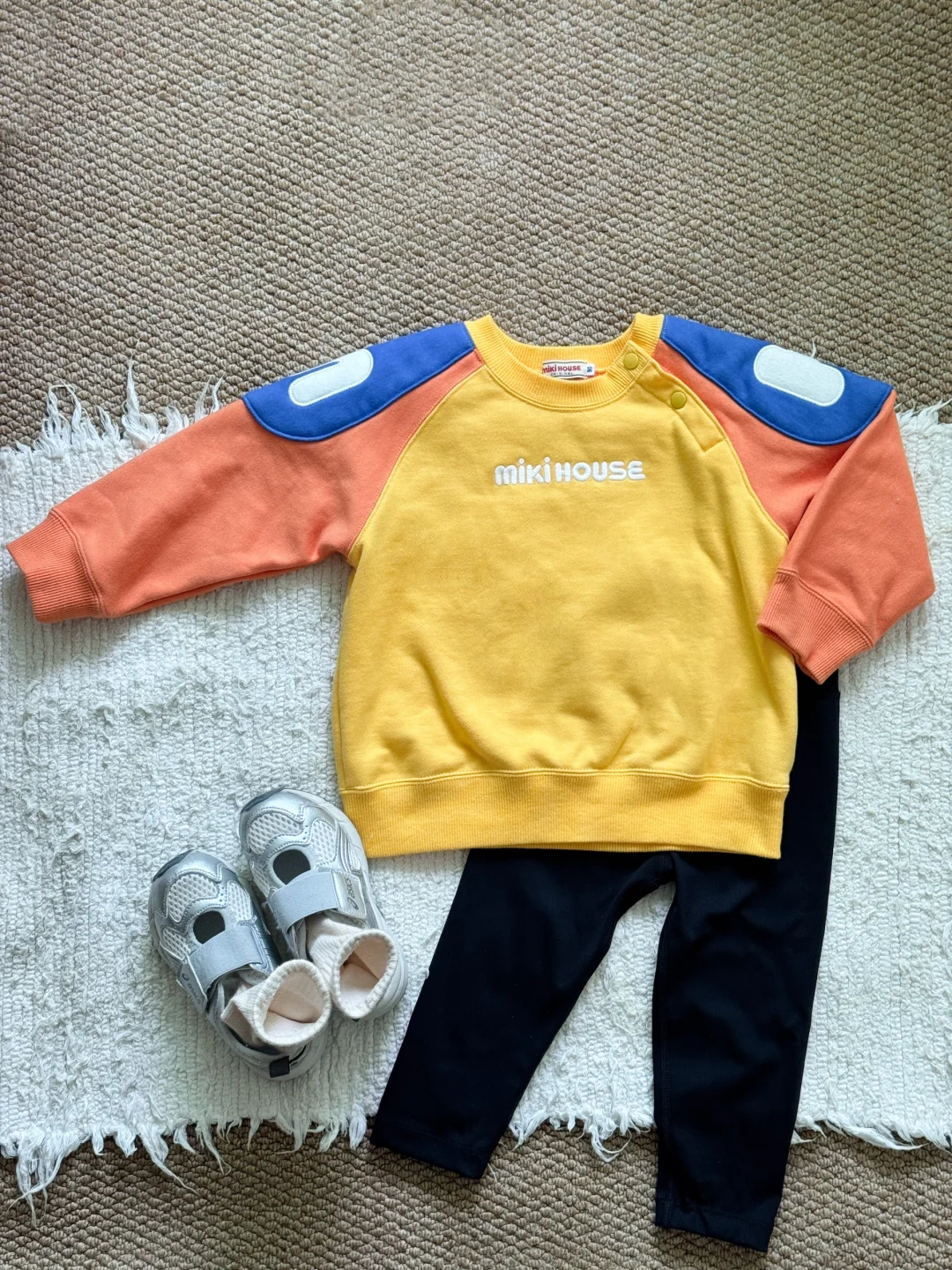 2岁女宝穿搭🍊行走的大橙子