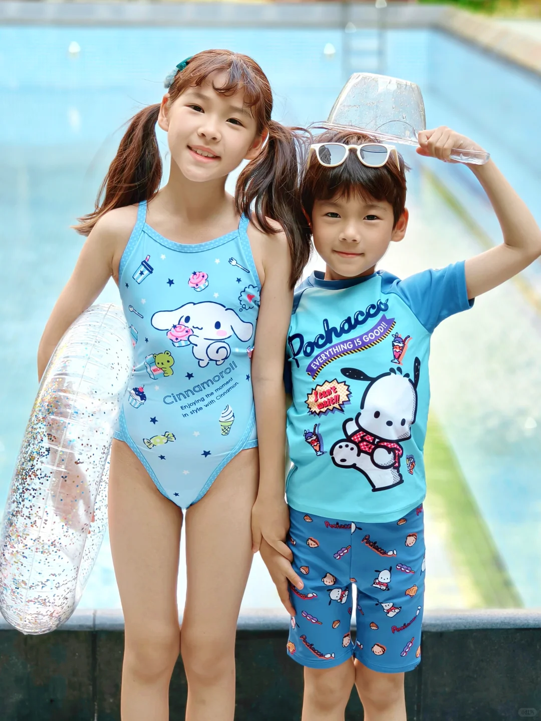 👫三丽鸥姐弟の夏日暴击！泳衣萌度超标啦💦