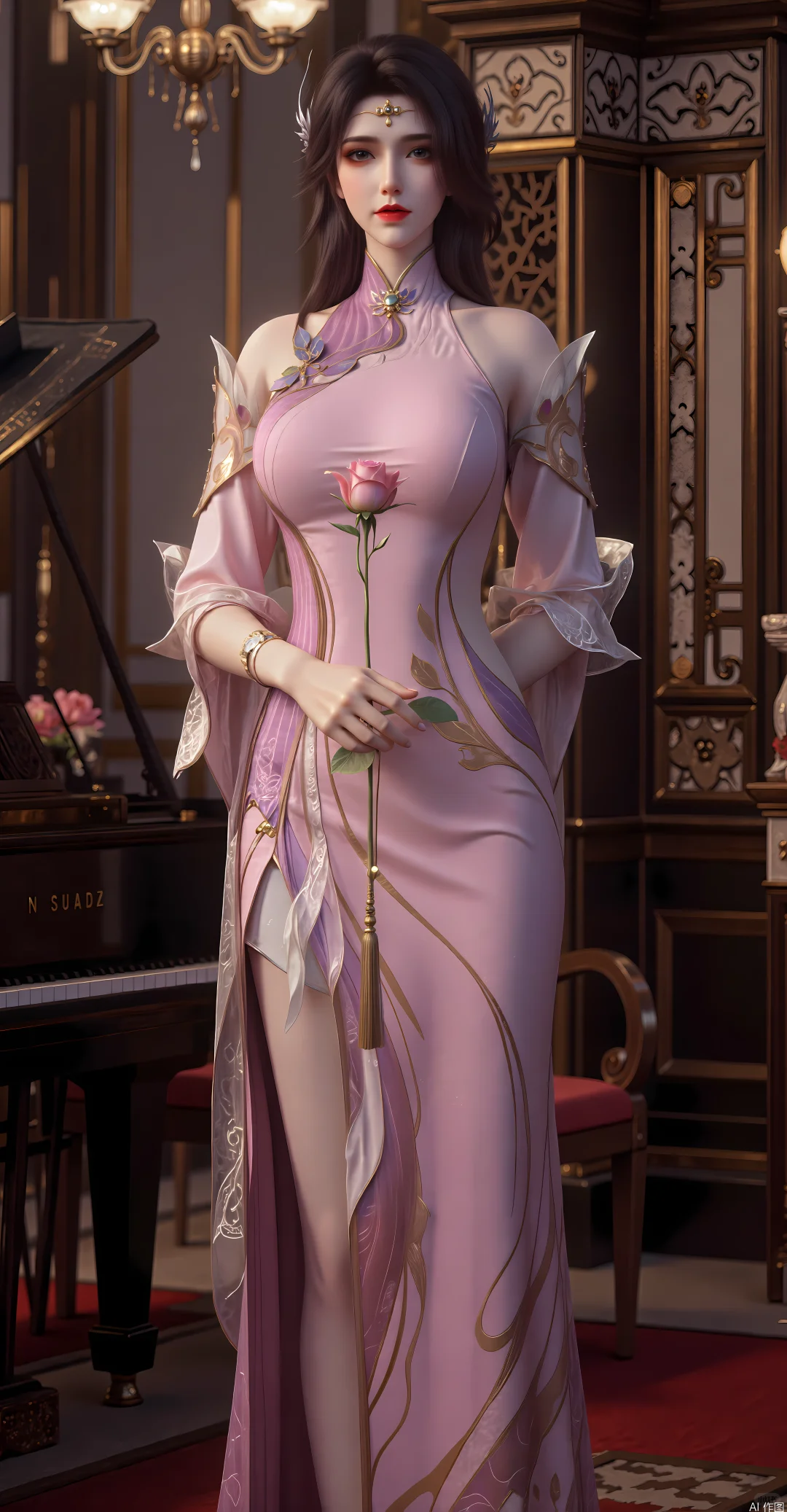 姨系女神1・玄衣旗袍秀