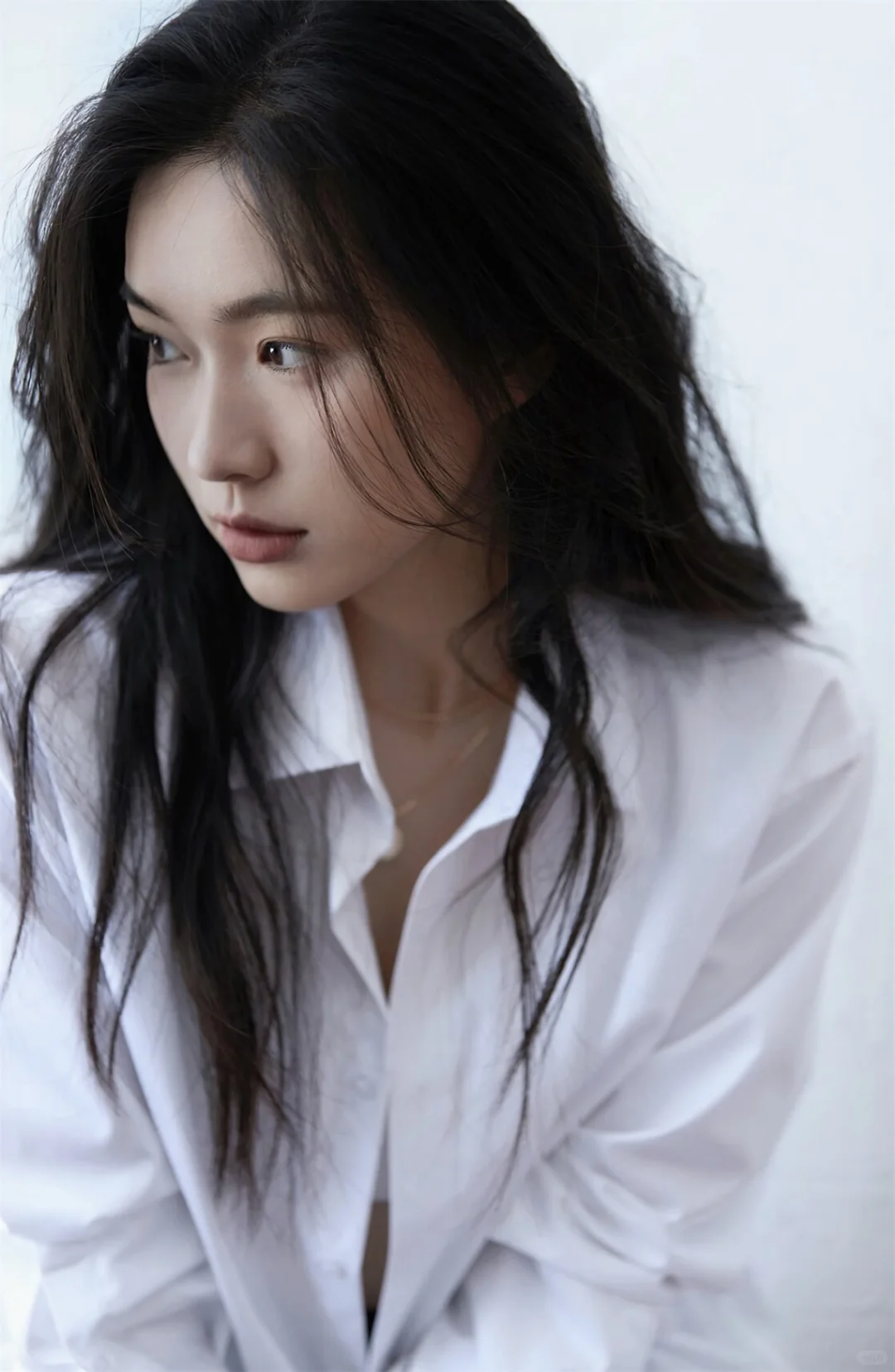 白衬衫真实纯欲性感天花板❤️今日分享