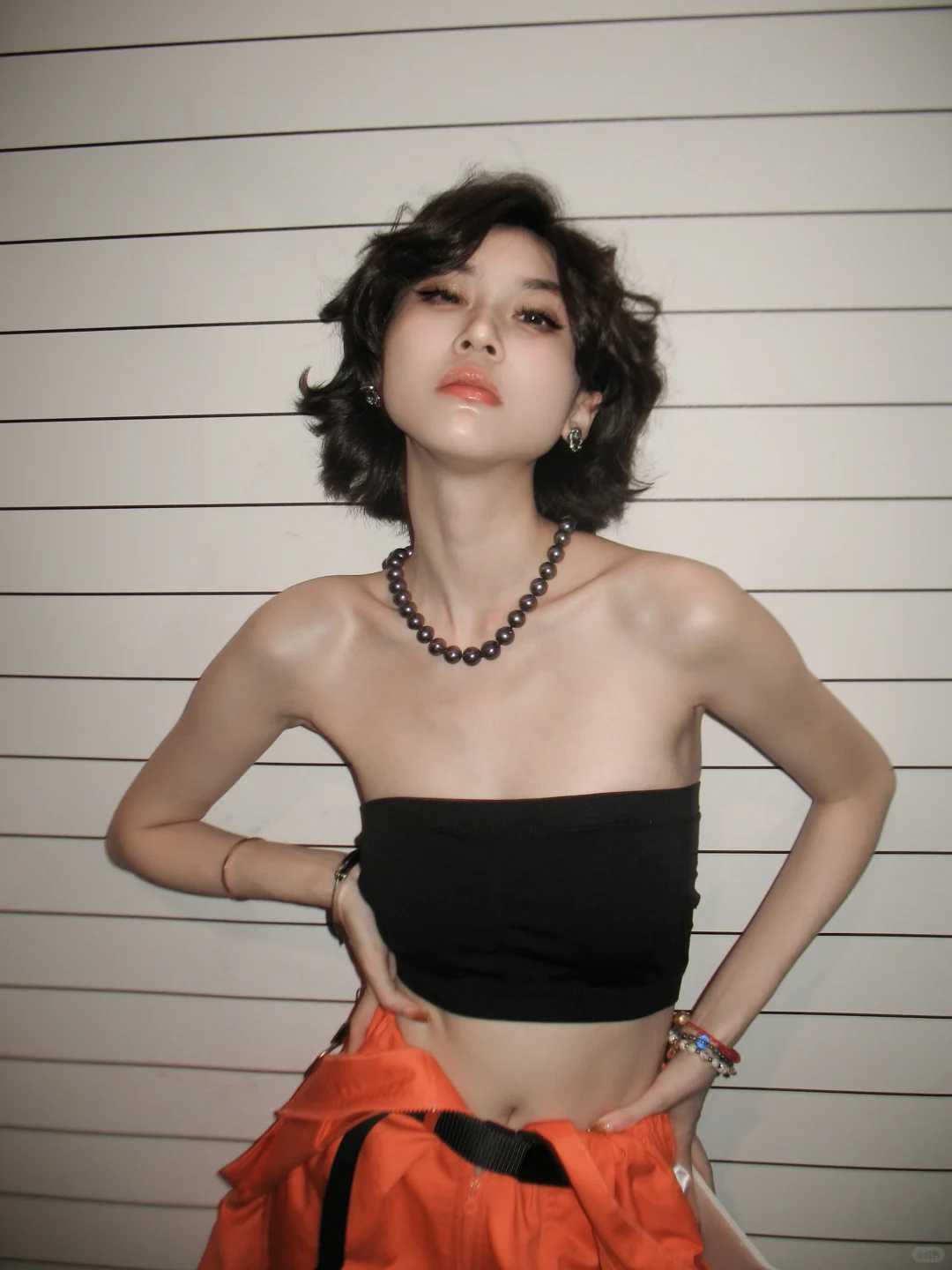 在“监狱”风OOTD 妈见打系列😿