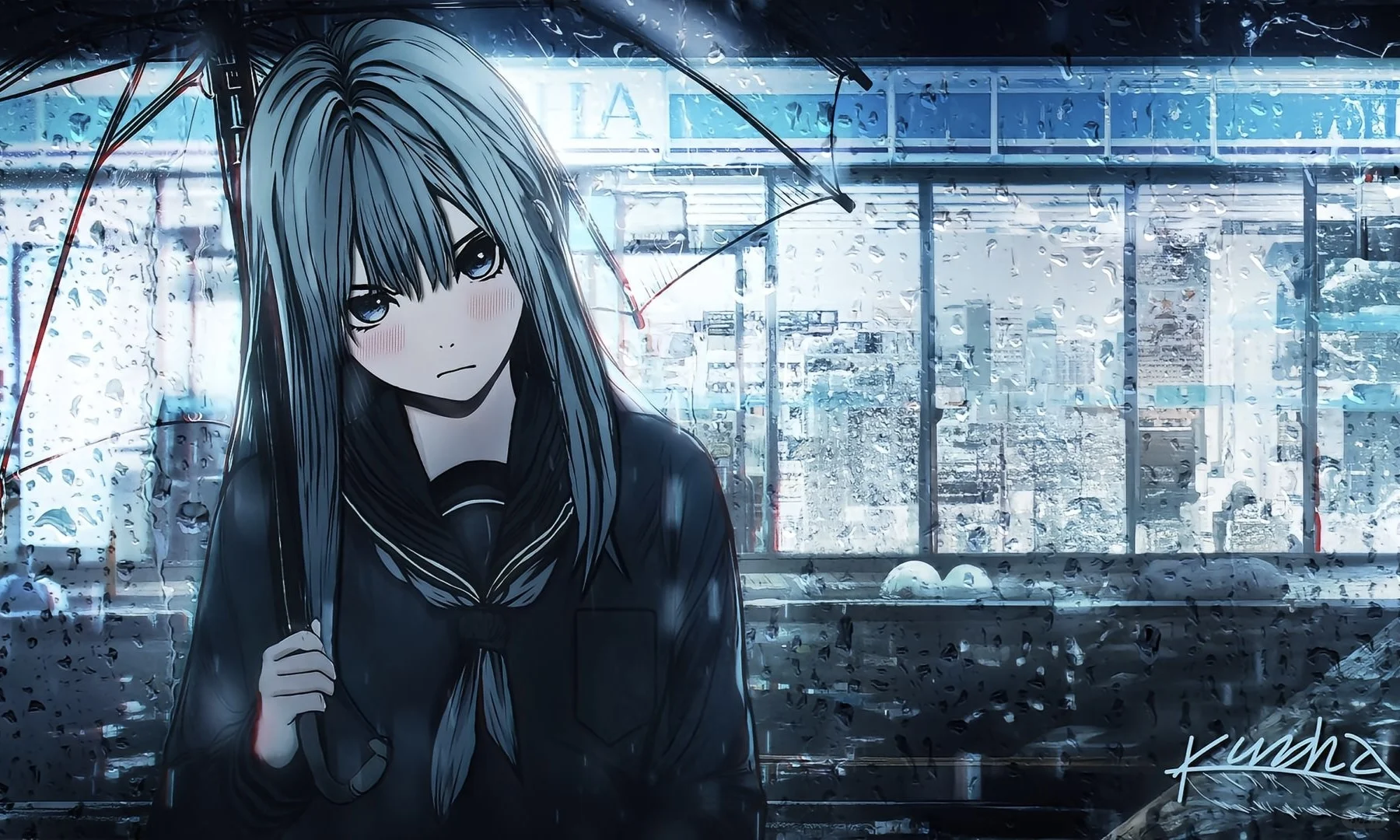 平板壁纸真的是天才插画师啊啊啊～