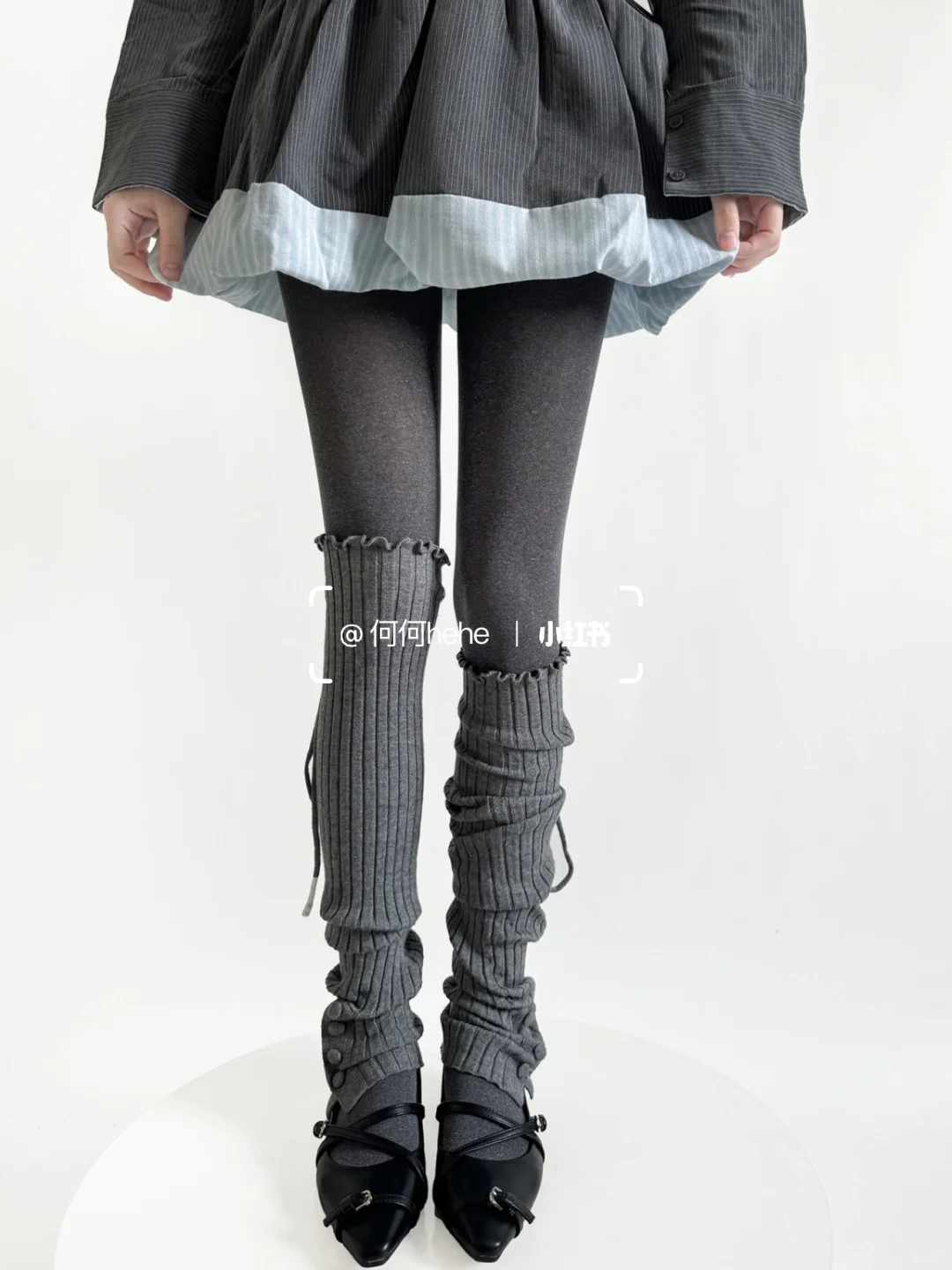 4️⃣双过膝长腿套分享～