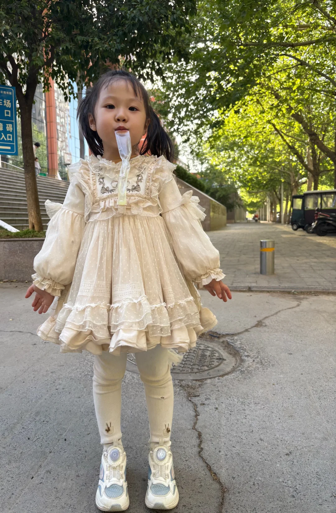 女孩子真的逃不过各种公主裙