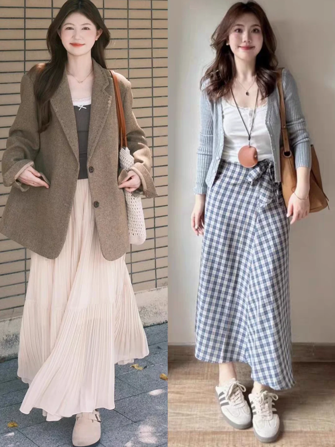 秋季女生裙装显瘦时髦高级穿搭指南 温柔