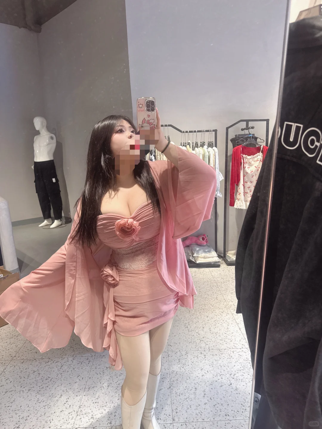 BBW也可以穿的粉粉嫩嫩