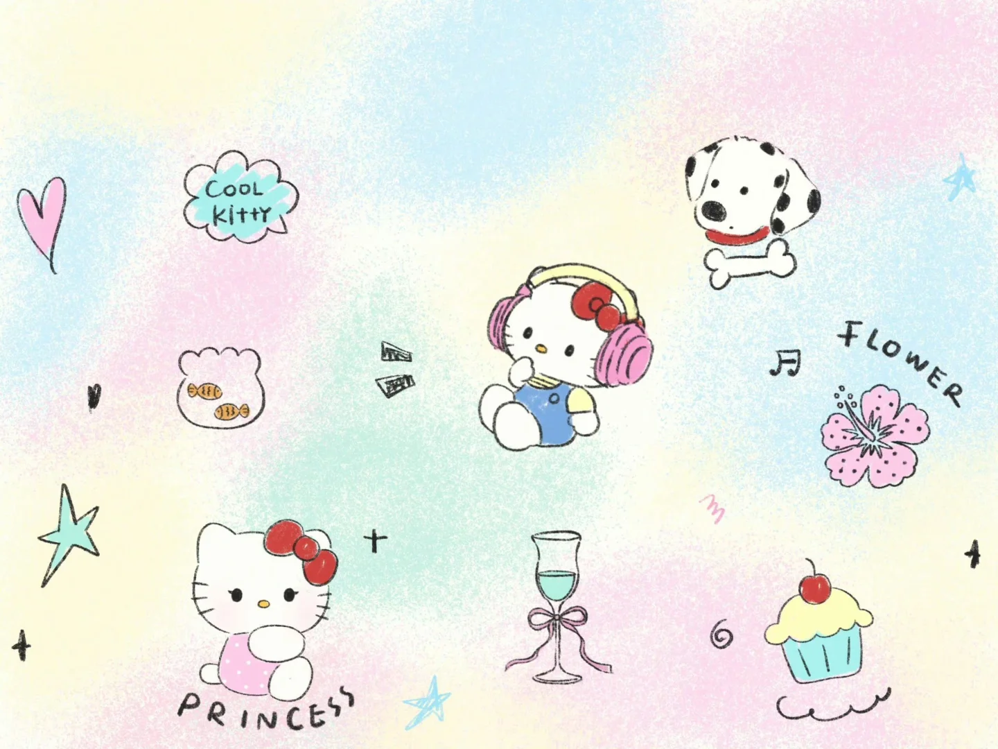 ·×·hellokitty壁纸iPad精选第3️⃣弹