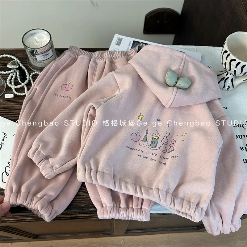 👧🏻秋冬新宠！韩版女童套装P357上新啦