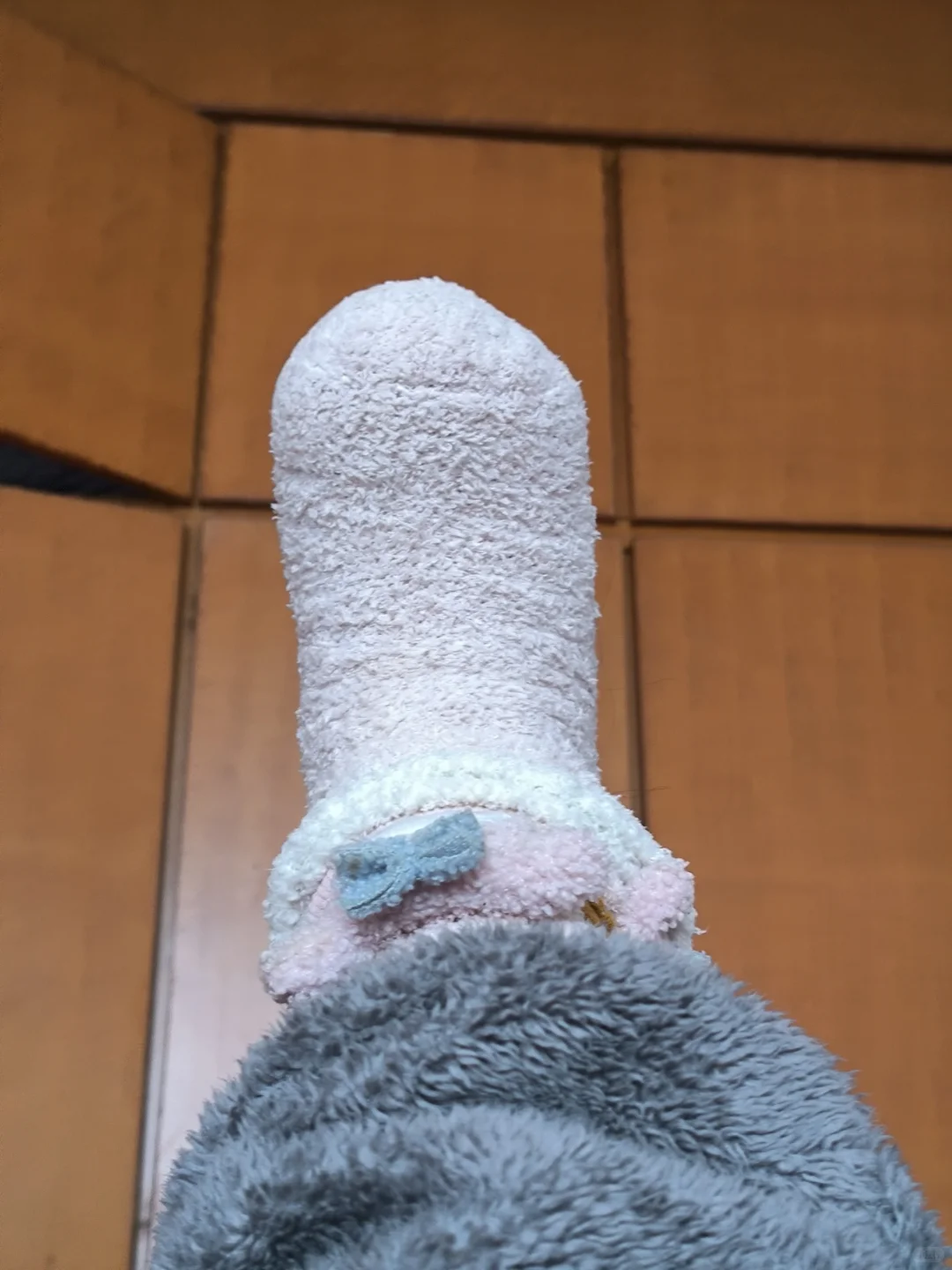 穿了九双就穿不下了