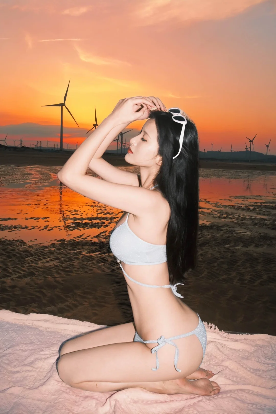 平潭约拍｜比基尼日落👙