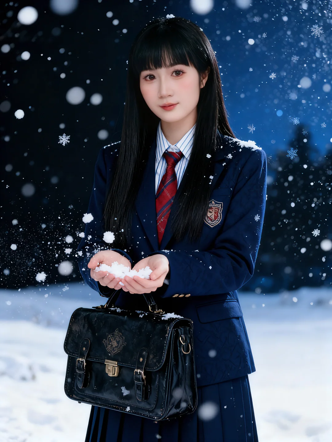 冬日氛围感JK制服❄️（指令）