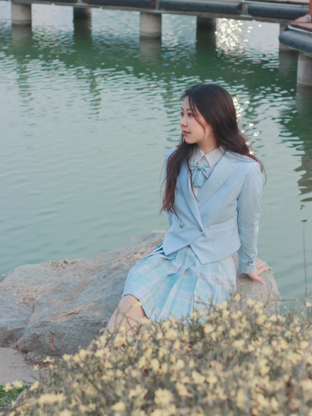 这纯净的蓝，是jk人鱼公主吧