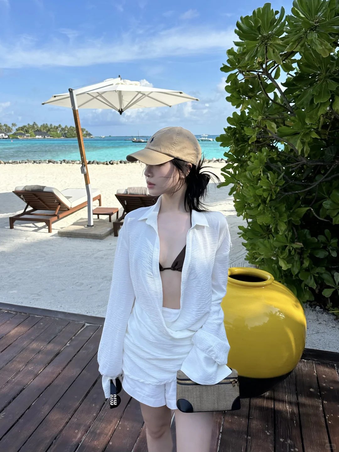 马尔代夫穿搭｜🌴🌟没辜负每一条裙子和泳衣