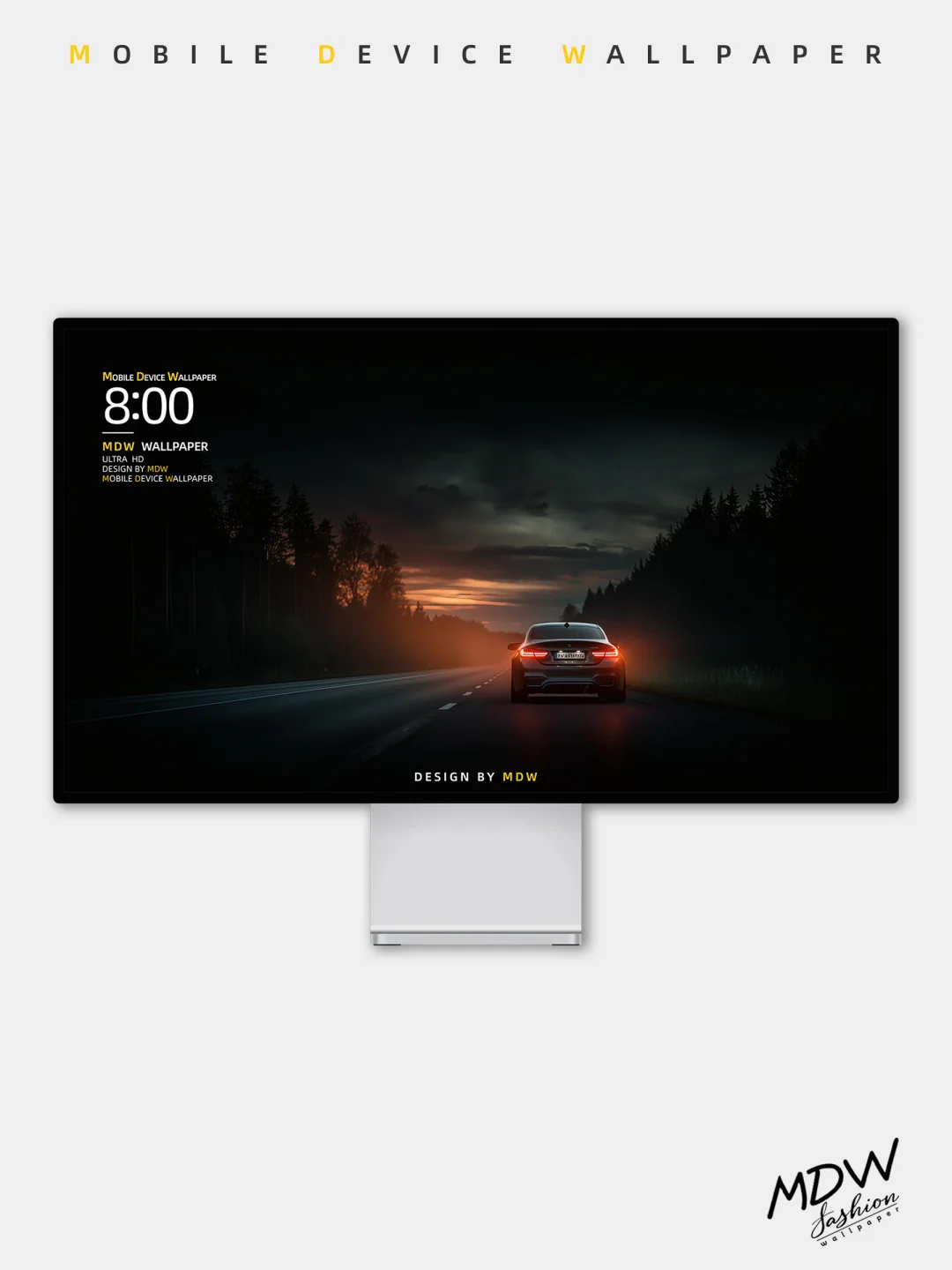 6K通用高清壁纸｜夕阳下疾驰｜453