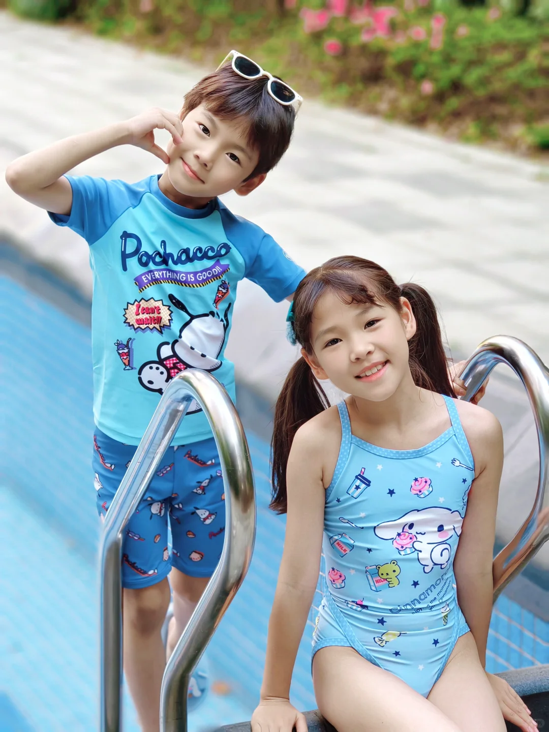 👫三丽鸥姐弟の夏日暴击！泳衣萌度超标啦💦