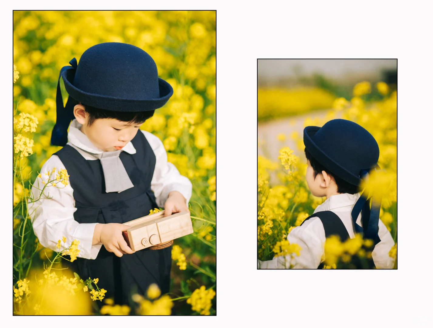 油菜花儿童写真/jk制服写真/鸡泽儿童摄影