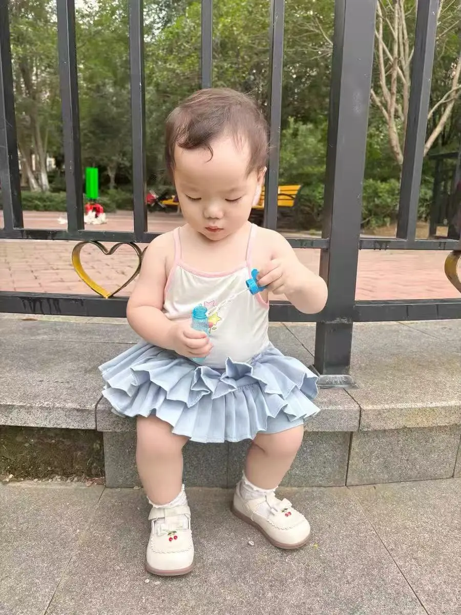 百丽童鞋玛丽珍，女宝学步超有范儿✨