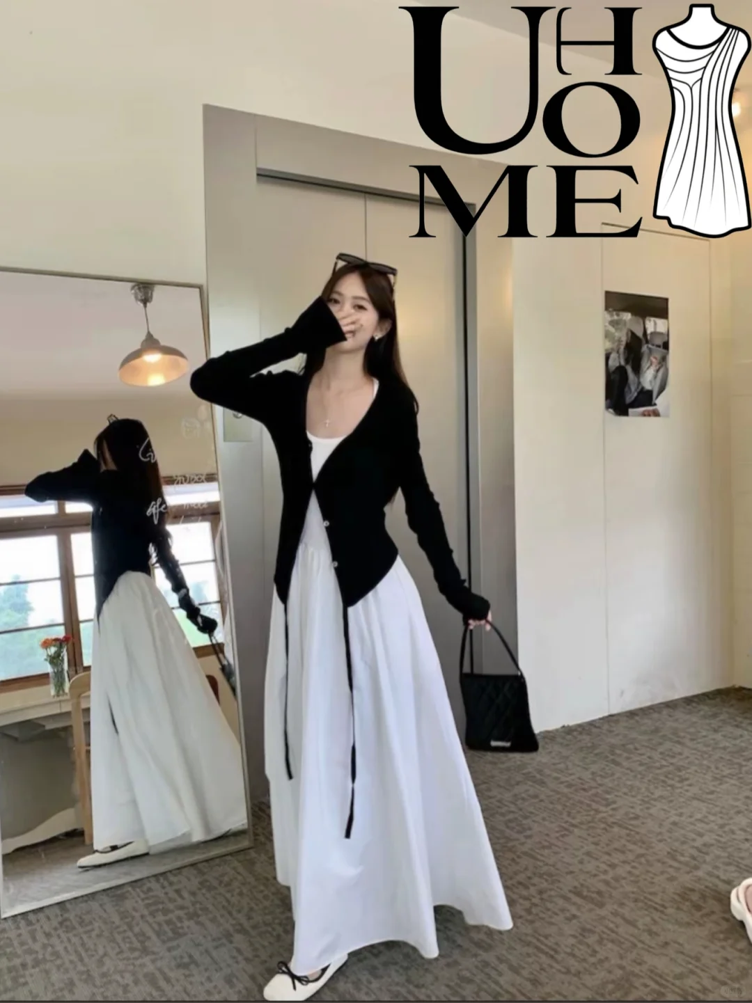 谁懂这件裙子的含金量啊！49💰好显瘦啊！