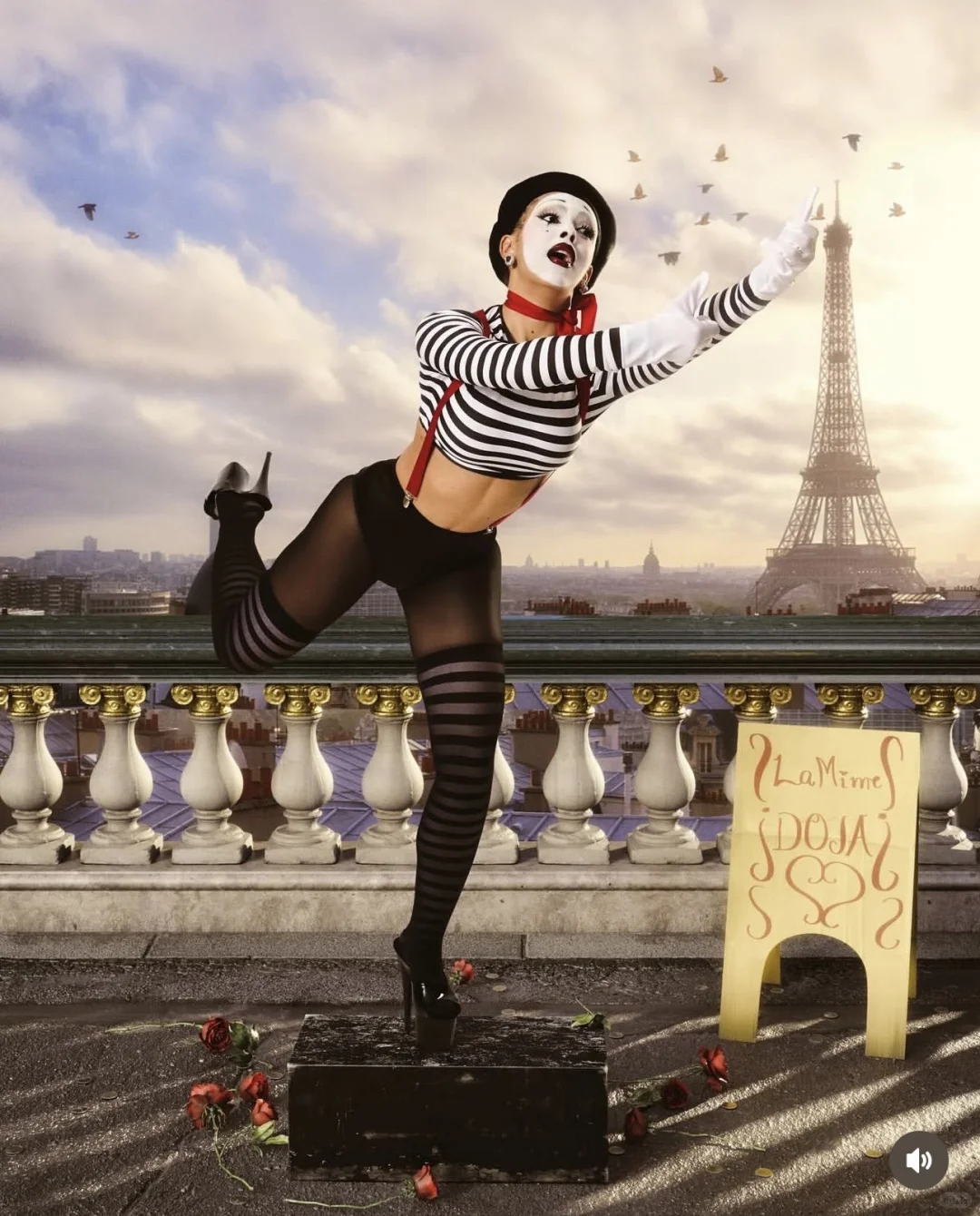 豆荚猫（Doja Cat）万圣节🎃穿搭！