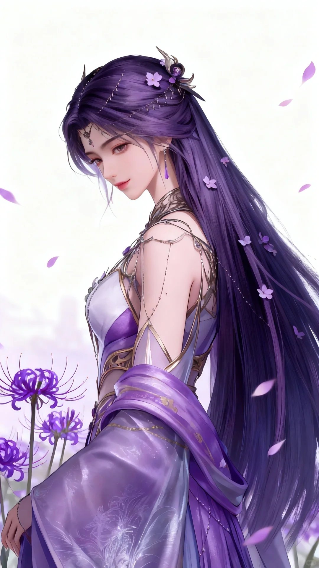 云曦，坠入花海的璀璨女神