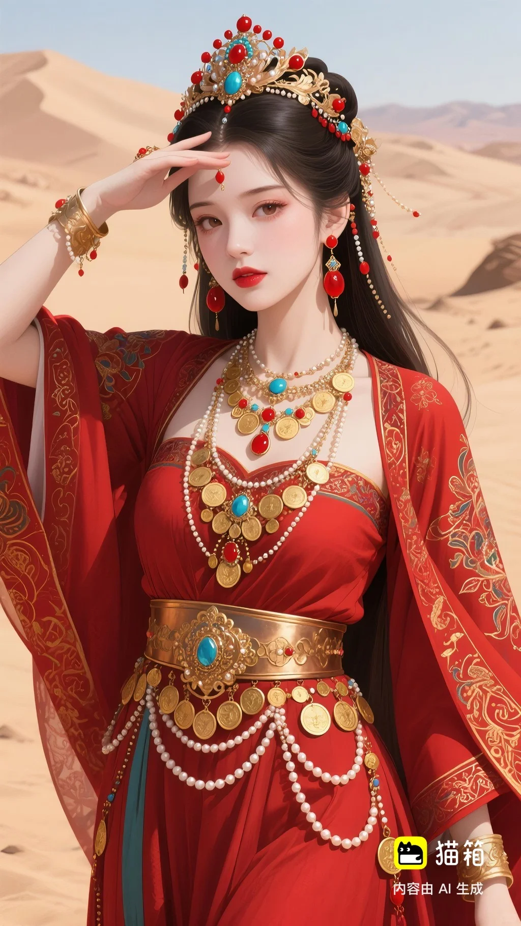 猫箱3.0画风 古风，异域