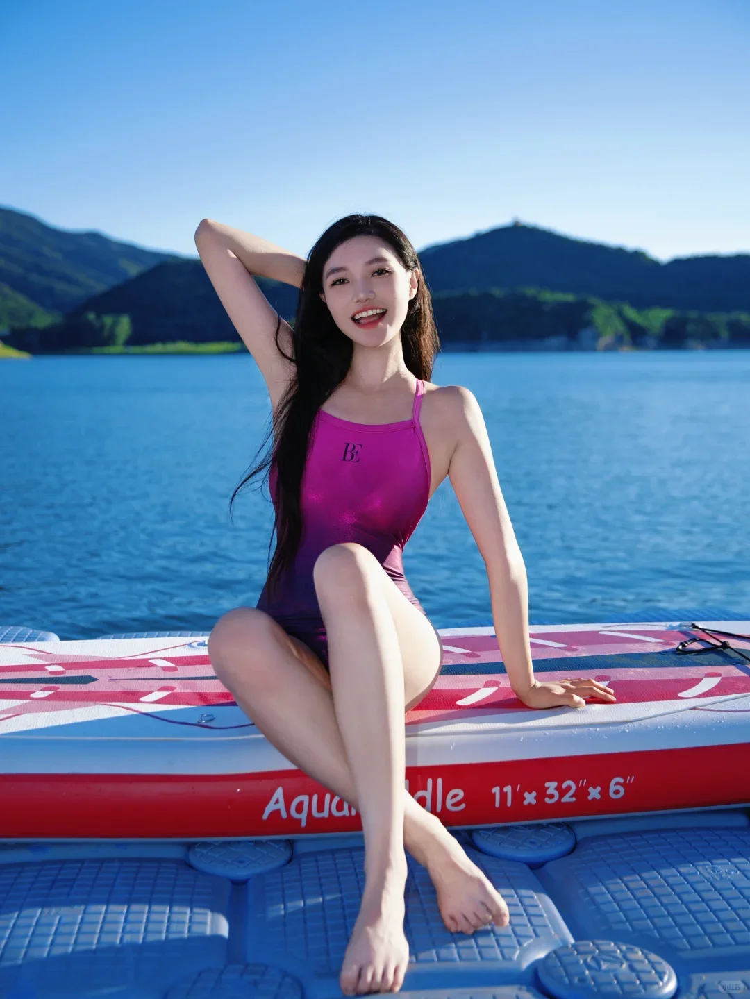 桨板人和蓝天好配噢🏄