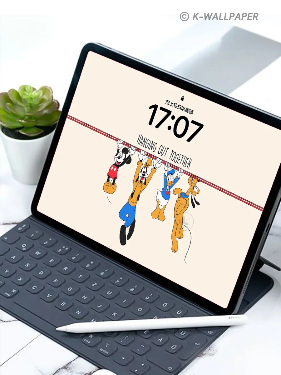 米奇一家 ipad平板壁纸