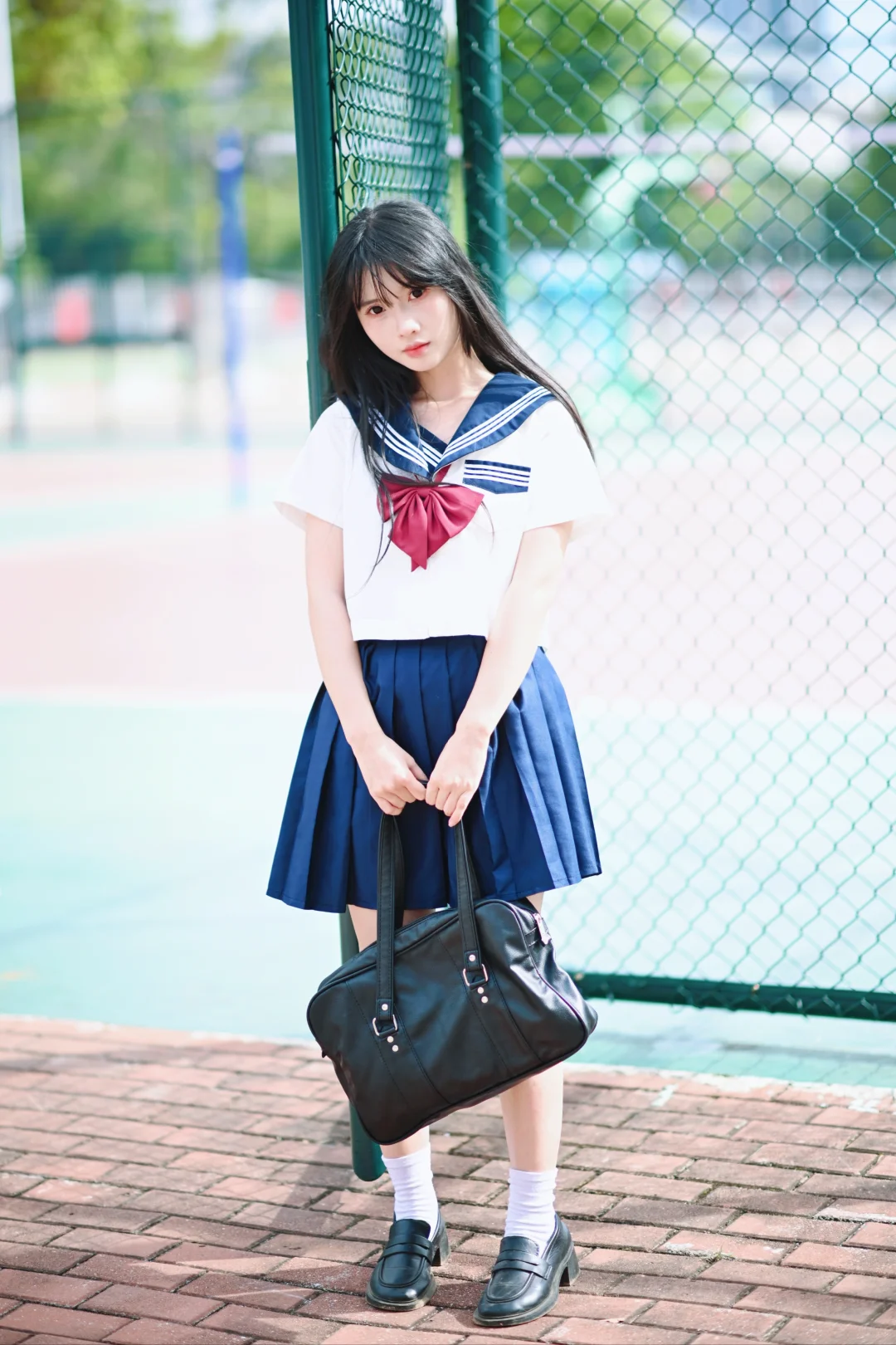 广西大学校园球场很出片啊！〡水手服圣体