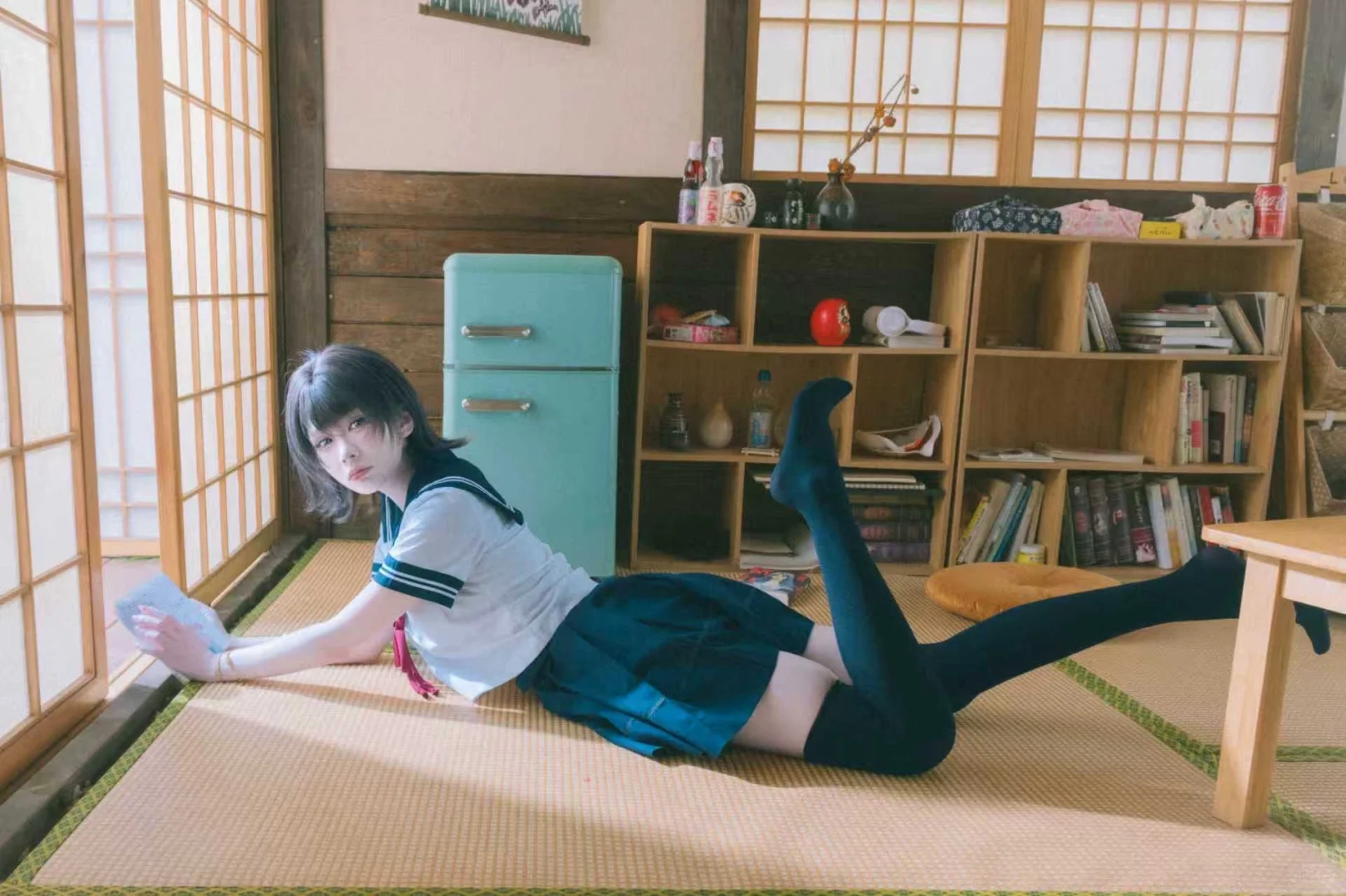 哎？jk不是和漫画更配么！