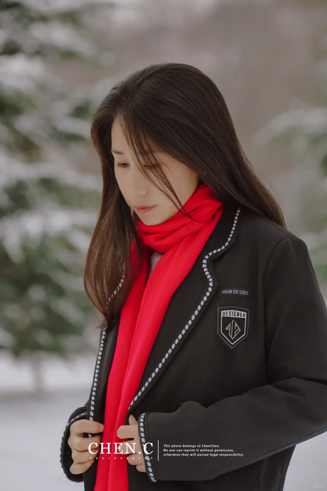 Jk 雪景 峰峰矿区下雪了 峰峰约拍 写真约拍