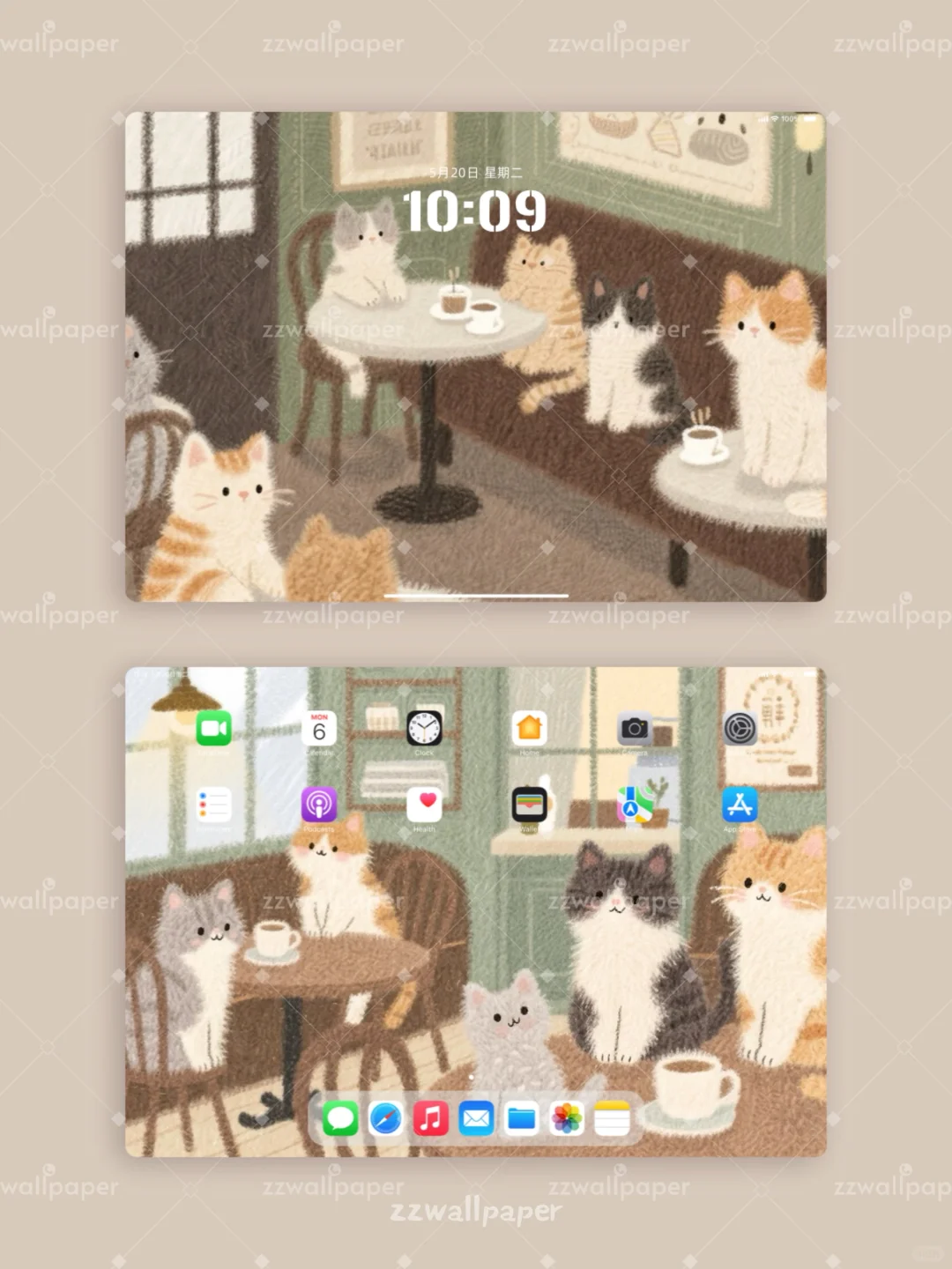 ♡ 𝐷𝑒𝑠𝑠𝑒𝑟𝑡 𝐷𝑎𝑦 ☕️ ｜平板壁纸