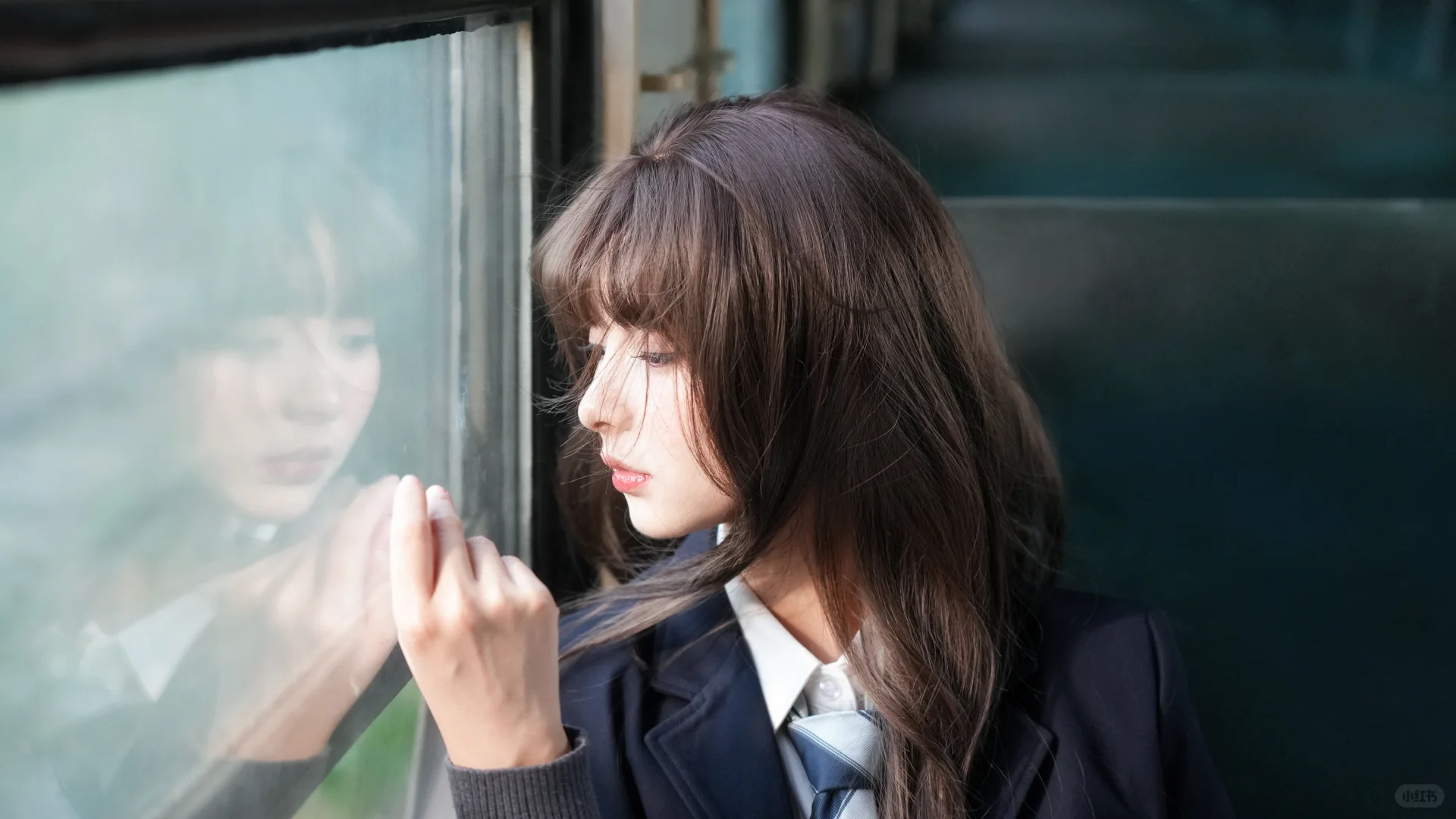 想你的雨夜车窗起雾