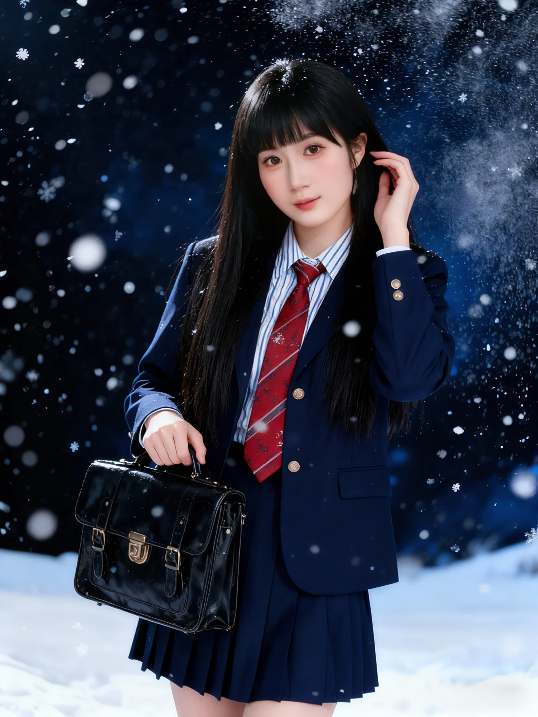 冬日氛围感JK制服❄️（指令）