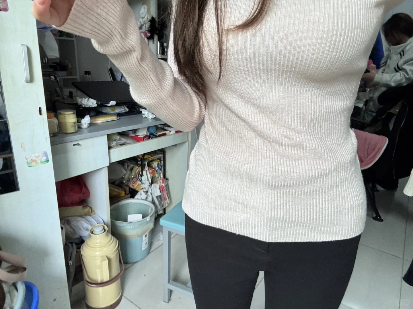 超级平价的小粉上衣