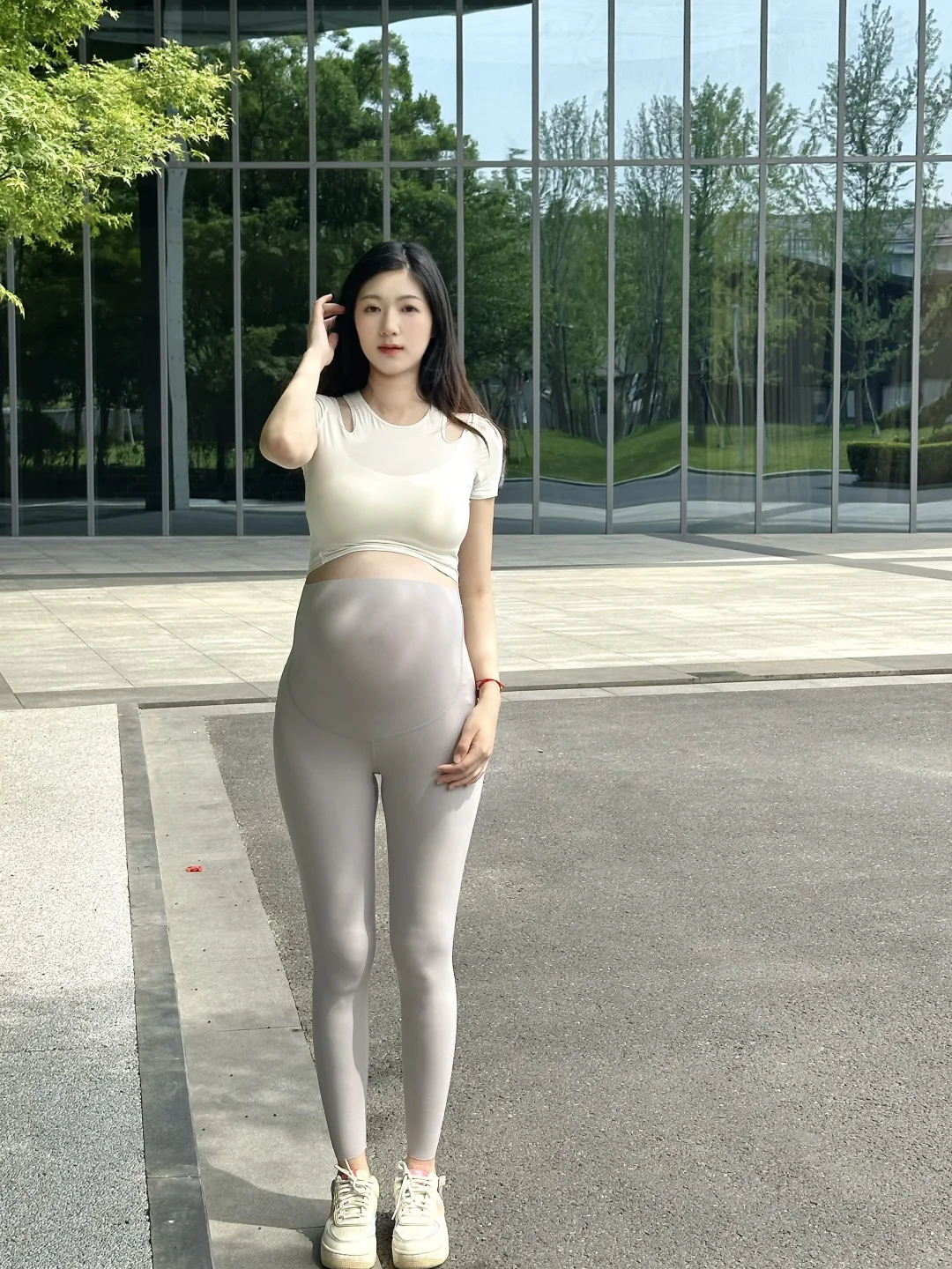 孕35W｜出门进行光合作用☀️