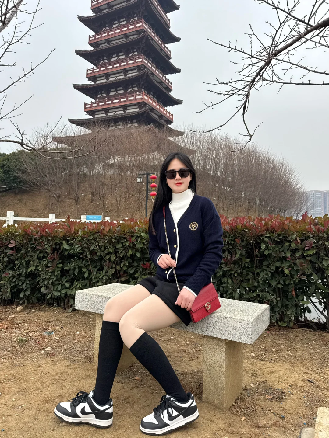 冬季日常就是个光腿神器套个小腿袜吧？