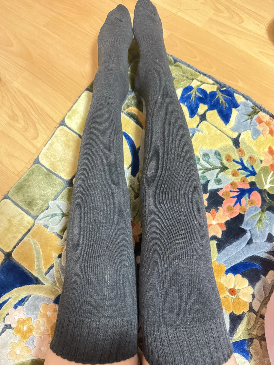 大象腿的报恩过膝袜！