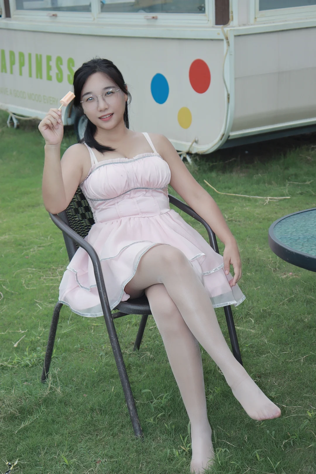 今天是粉嫩嫩的甜妹📷